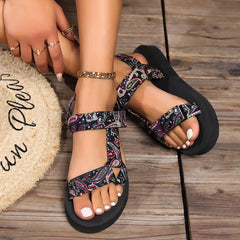 Hot 2024 Summer Flat Women's Shoes Hemp Rope Set Foot Beach Sandals Outdoor All-match Casual Slippers Large Size Women Sandals