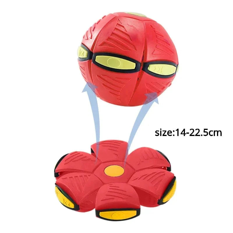 PawsOrbit Interactive Flying Saucer Ball Dog Toy