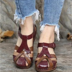 Hot Fashion Women Sandals Sli On Round Female Slippers Casual Comfortable Outdoor Fashion 2024 Summer Flat Plus Size Shoes Women