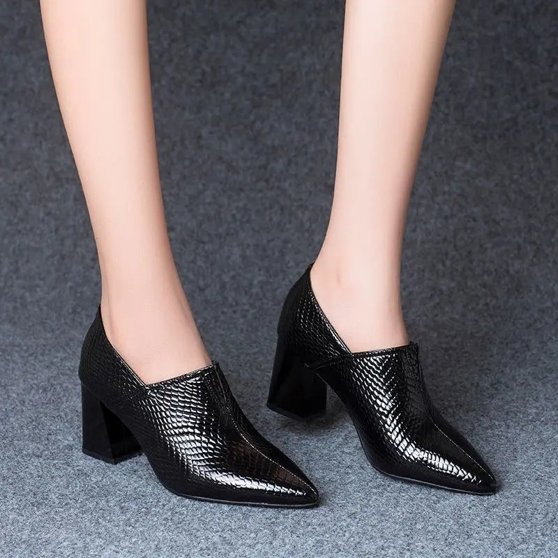 2024 New Designers Fashion Style Party Shoes Women Wedding Shoes High Heels Pumps Solid Color Ladies Office Dress Shoes