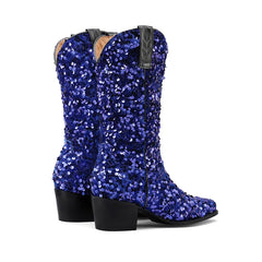 Kenna Sequin Cowboy Boots