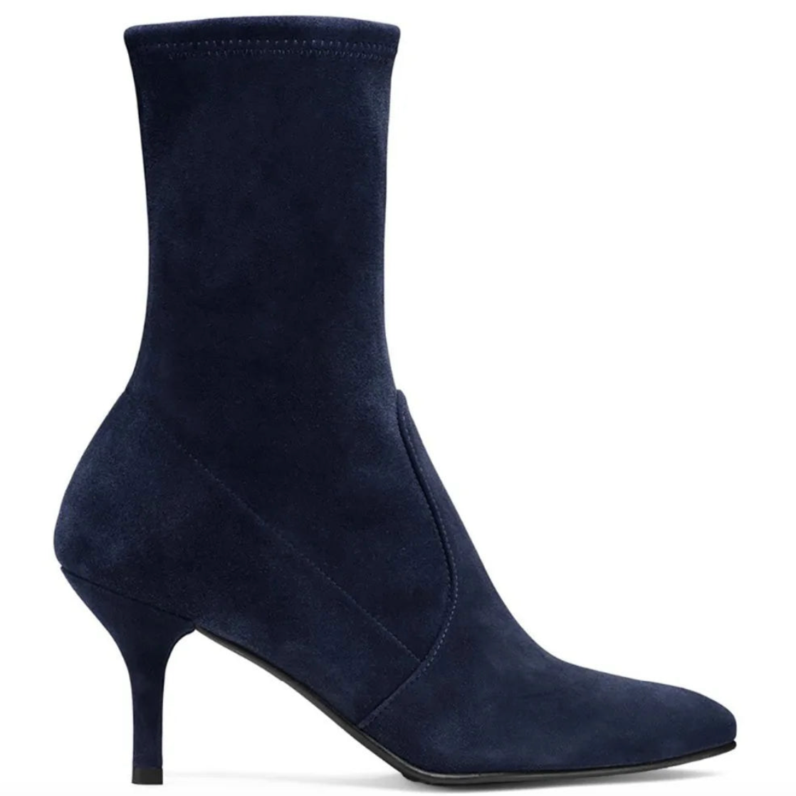 Cecillia Stretch Ankle Sock Boots - Navy 40/US 8.5