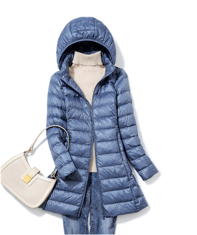 Doria - Long quilted jacket