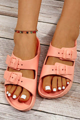 New Fashion Spring Outfit Solid Buckle EVA Sandals