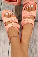 New Fashion Spring Outfit Solid Buckle EVA Sandals