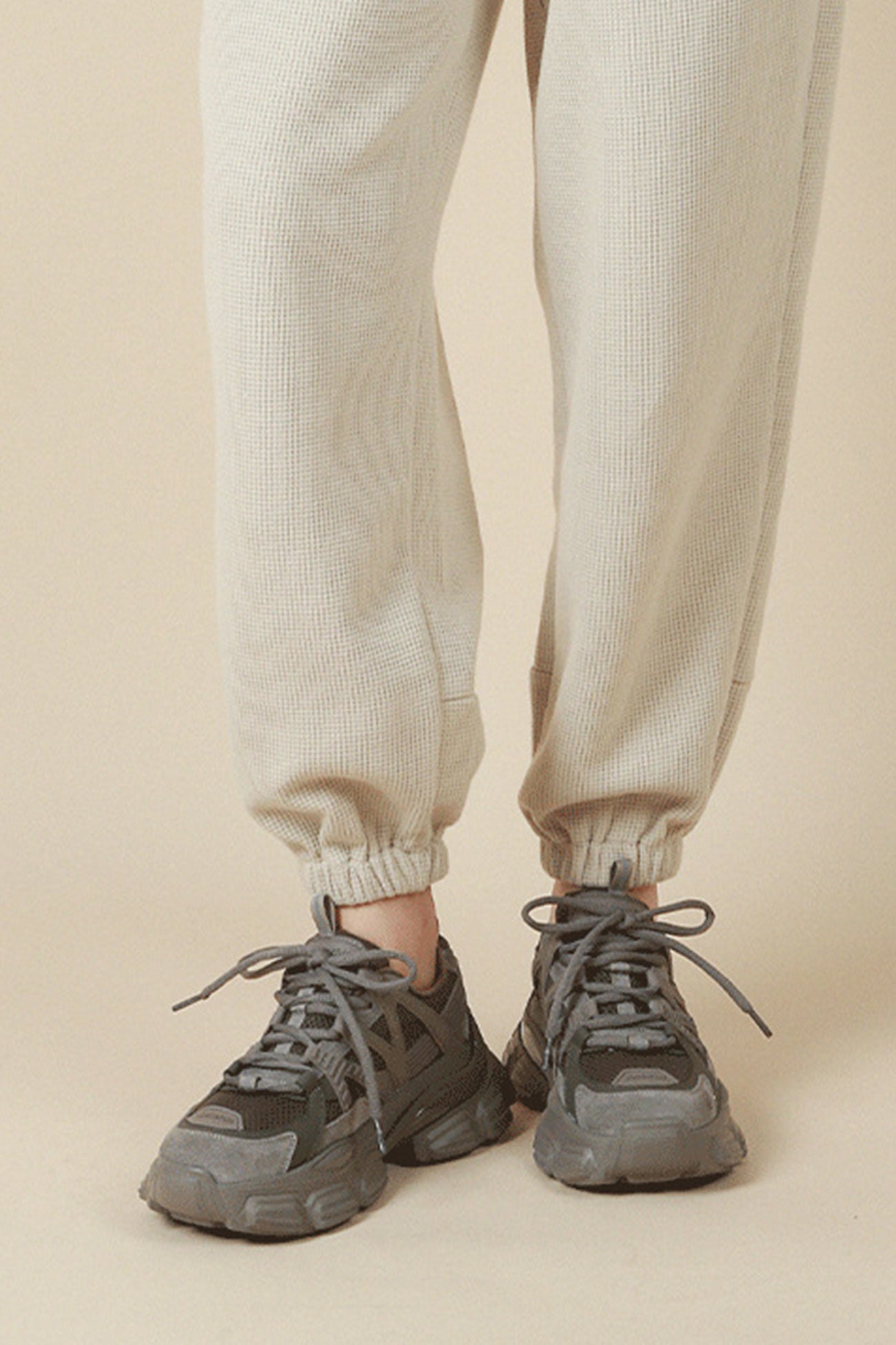 New Fashion Spring Outfit Solid Color Casual Chunky Sneakers