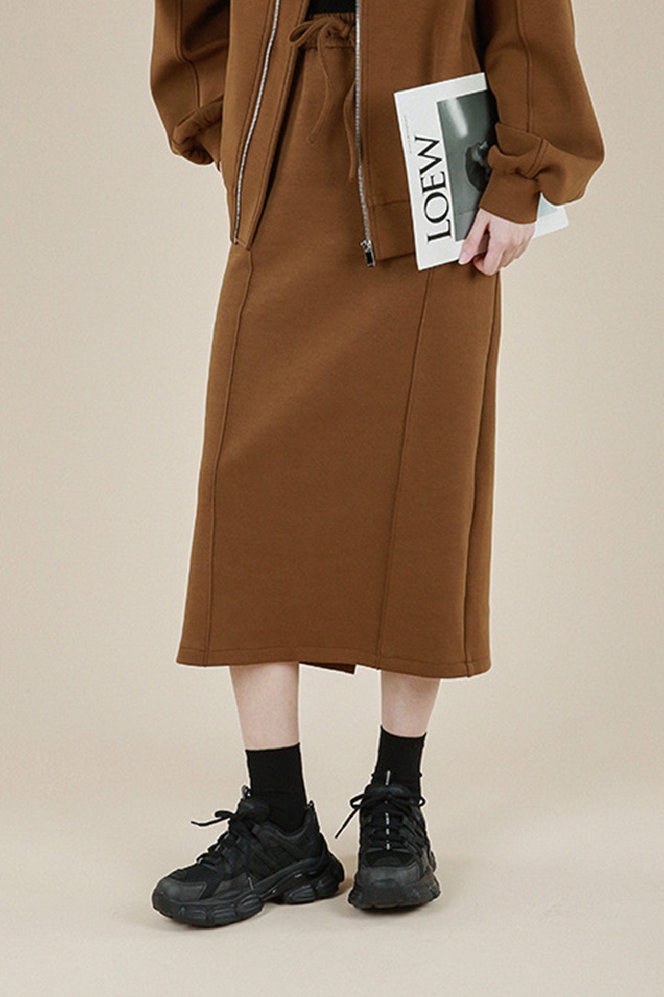New Fashion Spring Outfit Solid Color Casual Chunky Sneakers