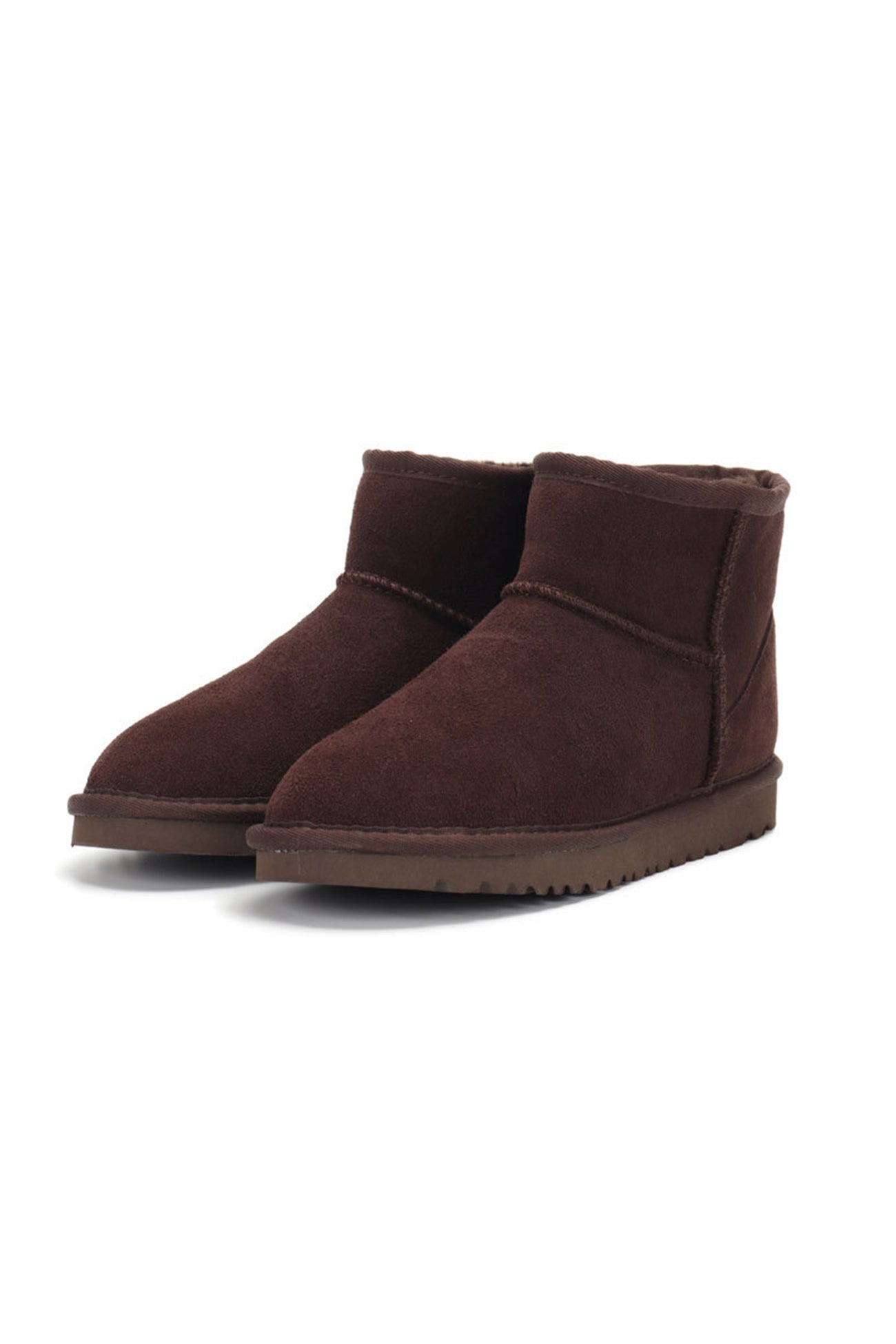New Fashion Spring Outfit Solid Cowhide Snow Boots