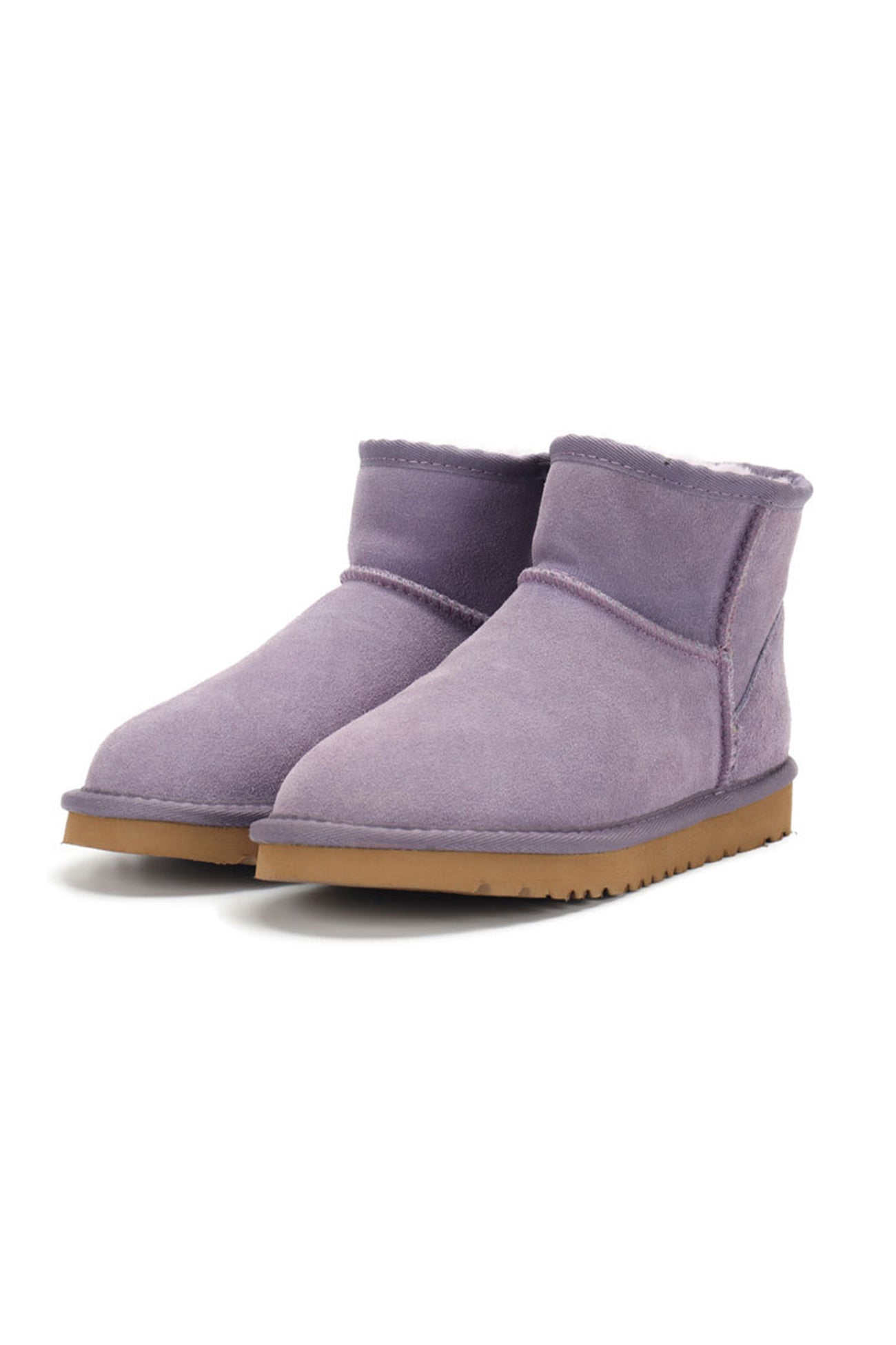 New Fashion Spring Outfit Solid Cowhide Snow Boots