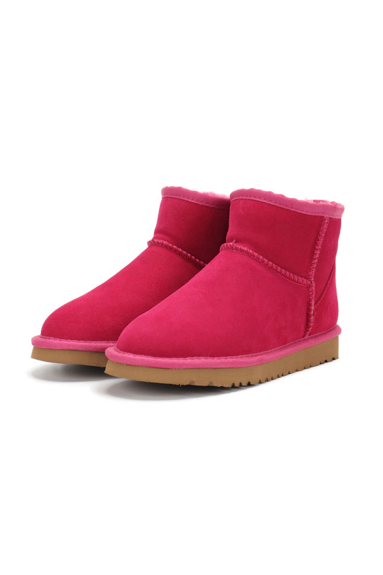 New Fashion Spring Outfit Solid Cowhide Snow Boots