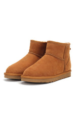 New Fashion Spring Outfit Solid Cowhide Snow Boots