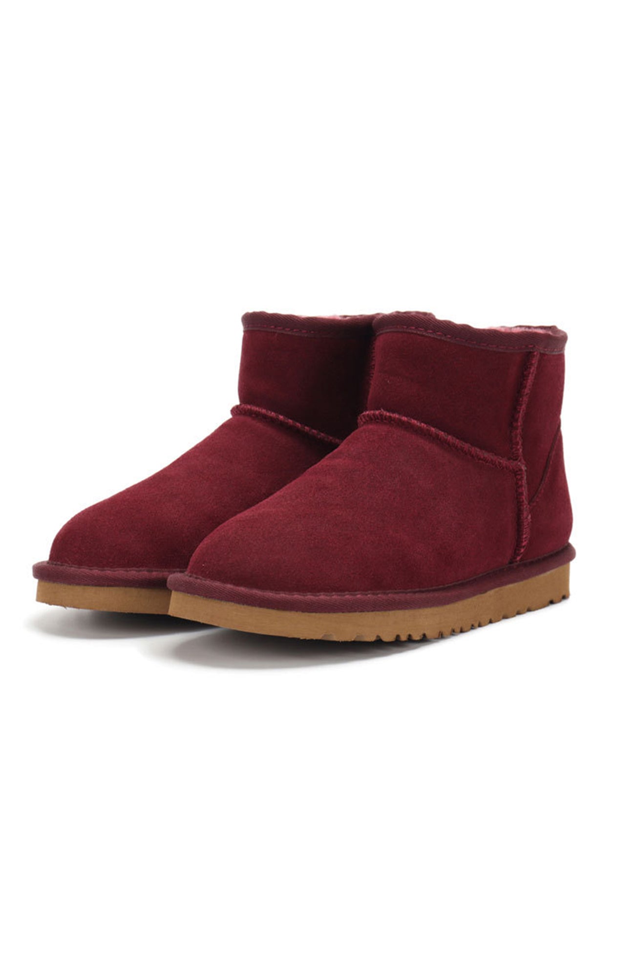 New Fashion Spring Outfit Solid Cowhide Snow Boots