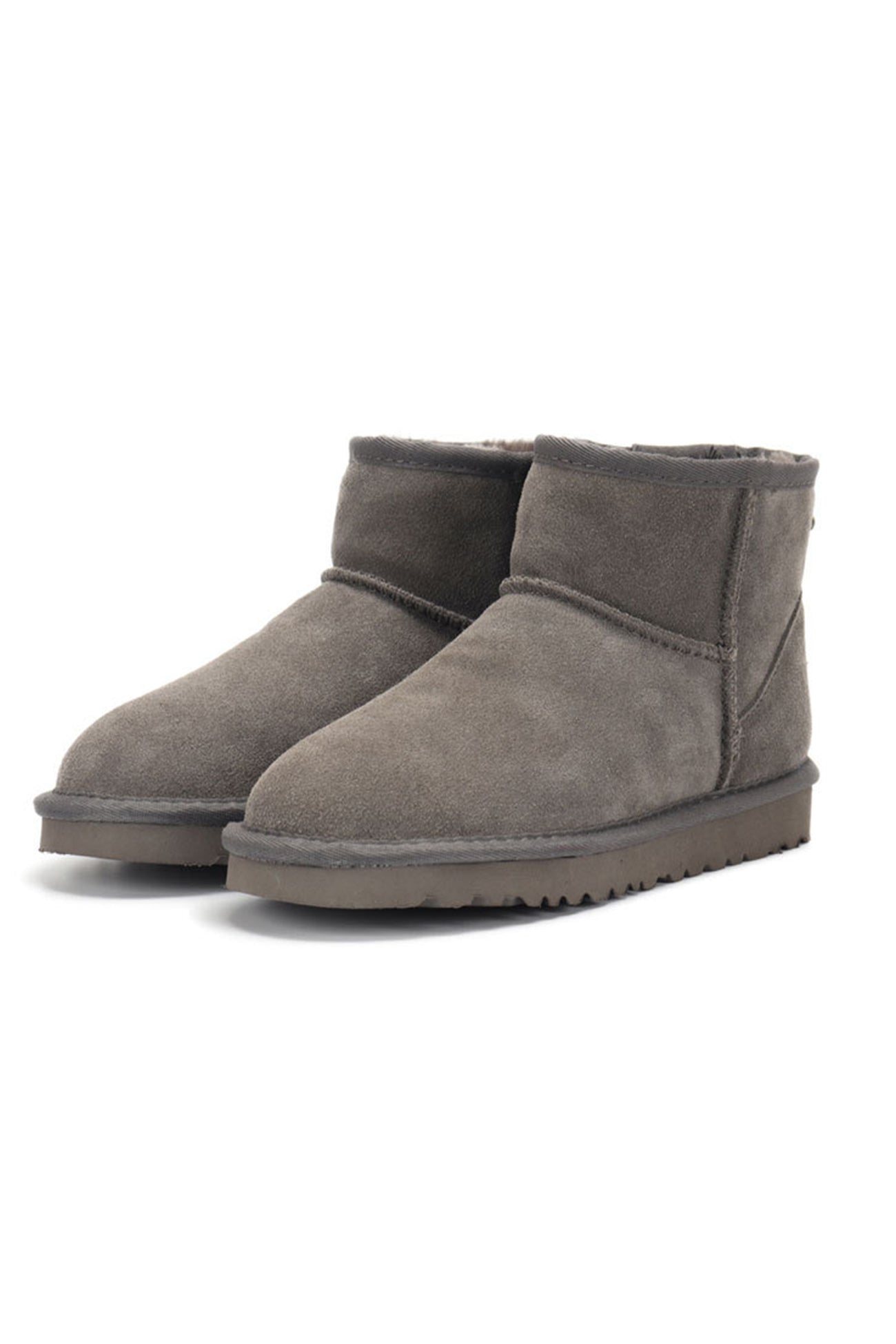 New Fashion Spring Outfit Solid Cowhide Snow Boots