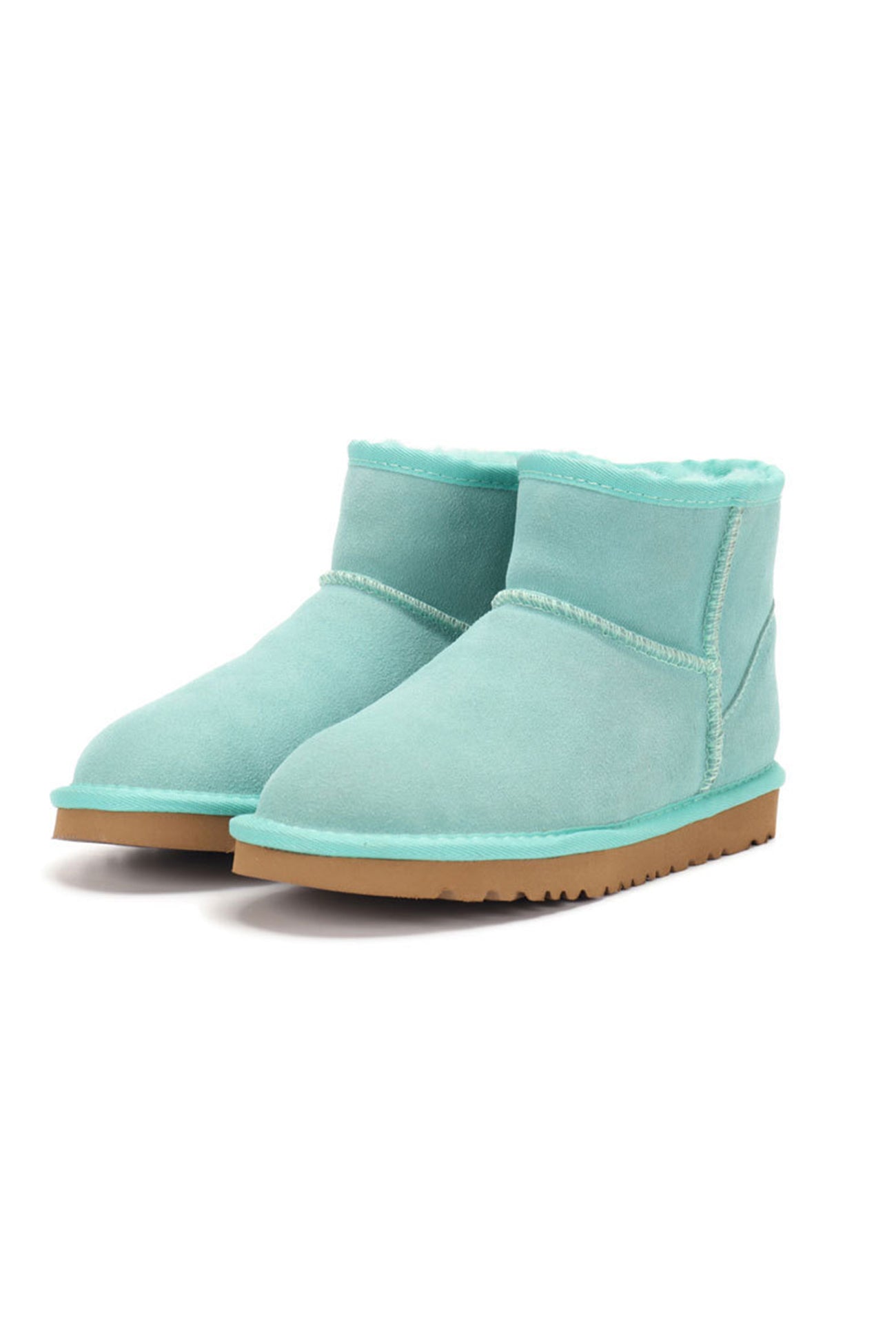 New Fashion Spring Outfit Solid Cowhide Snow Boots