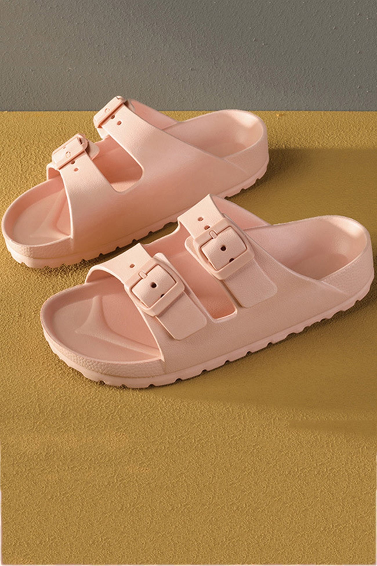 New Fashion Spring Outfit Solid Buckle EVA Sandals