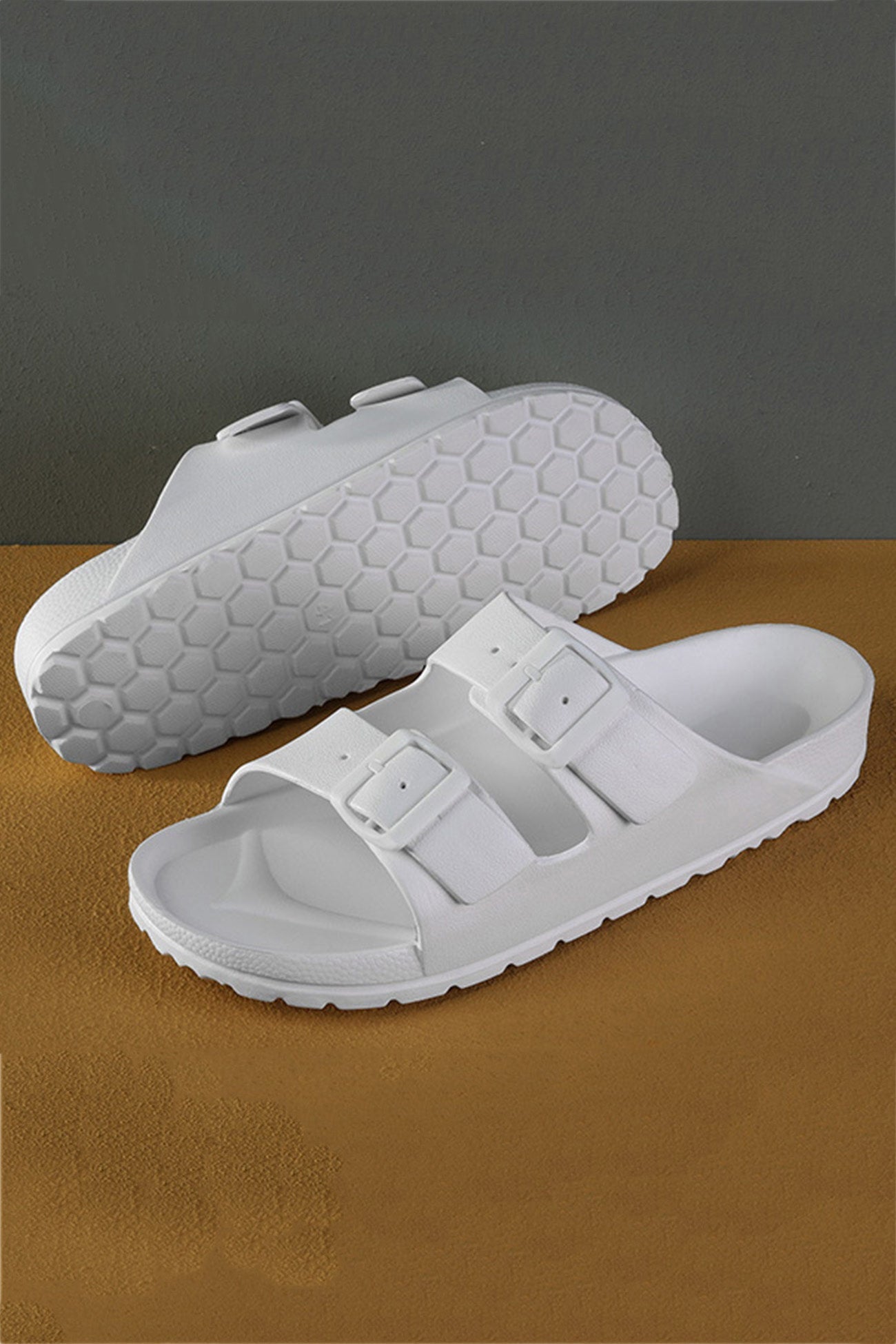 New Fashion Spring Outfit Solid Buckle EVA Sandals