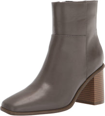 Women's Ibita High Heel Side Zip Grey Ankle Boot