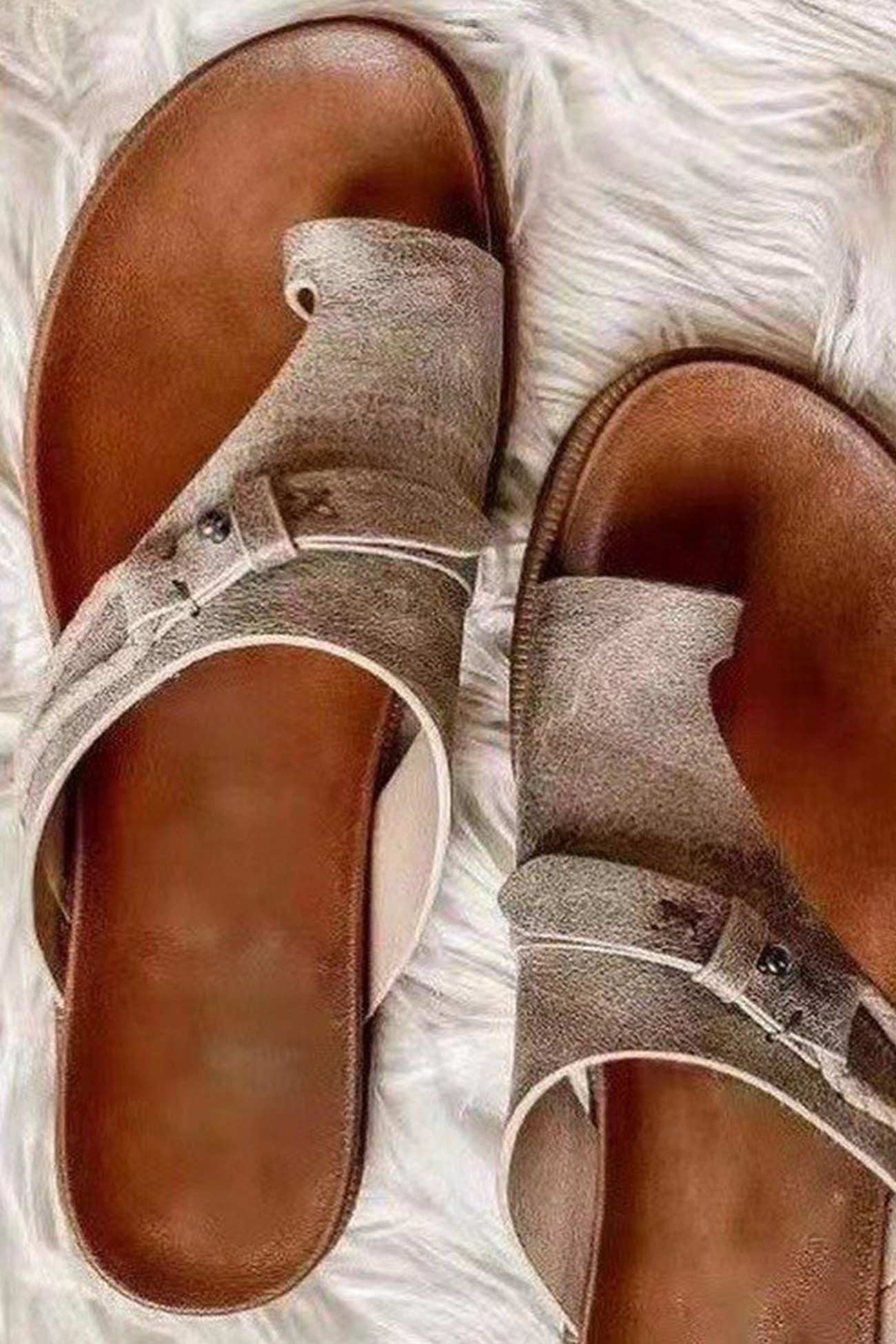 New Fashion Spring Outfit Toepost Flat Slippers