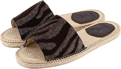 Espadrille Mocha Tiger Indoor Outdoor Sandal