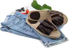 Espadrille Mocha Tiger Indoor Outdoor Sandal