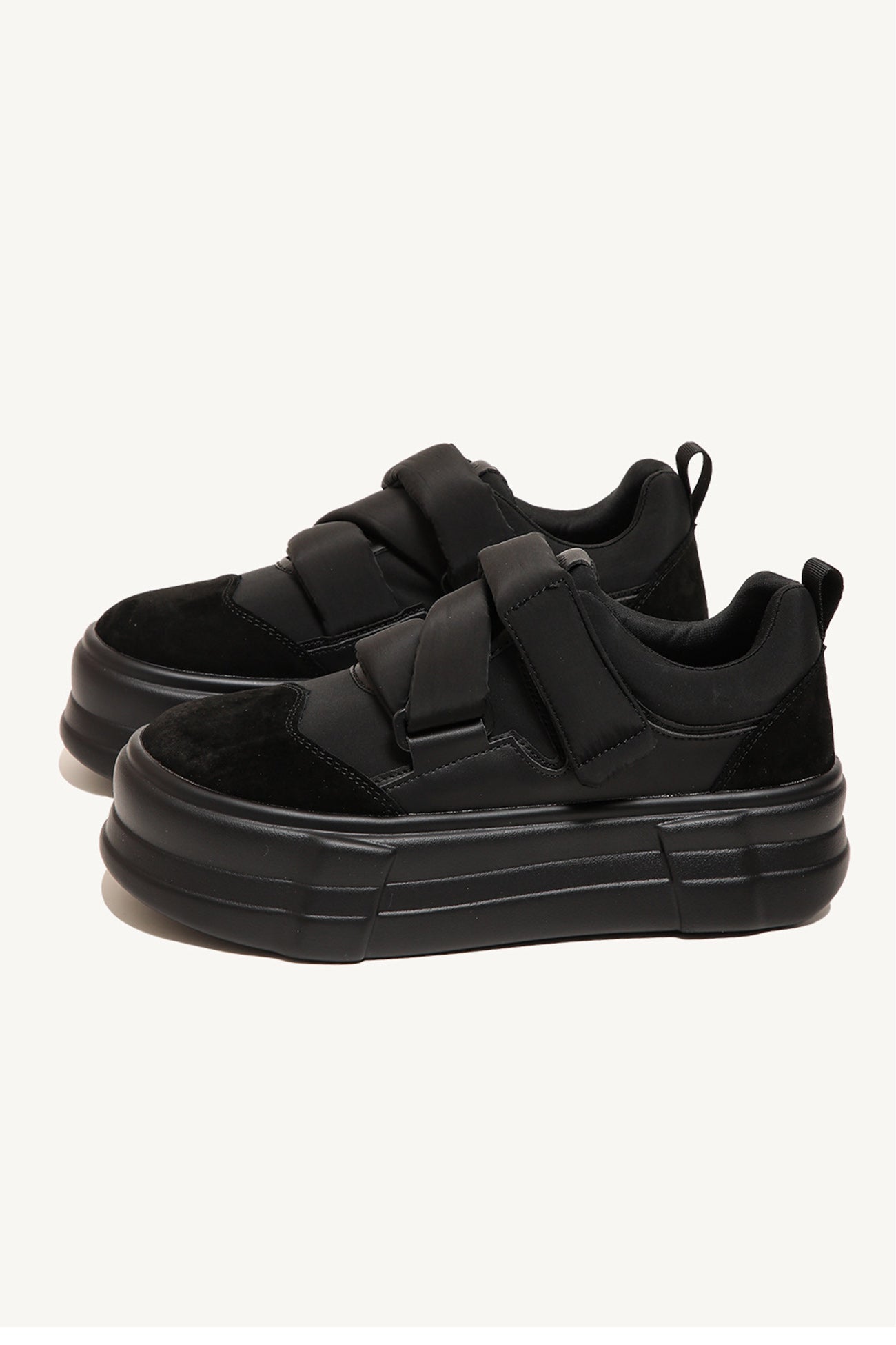 New Fashion Spring Outfit Velcro Platform Sneakers