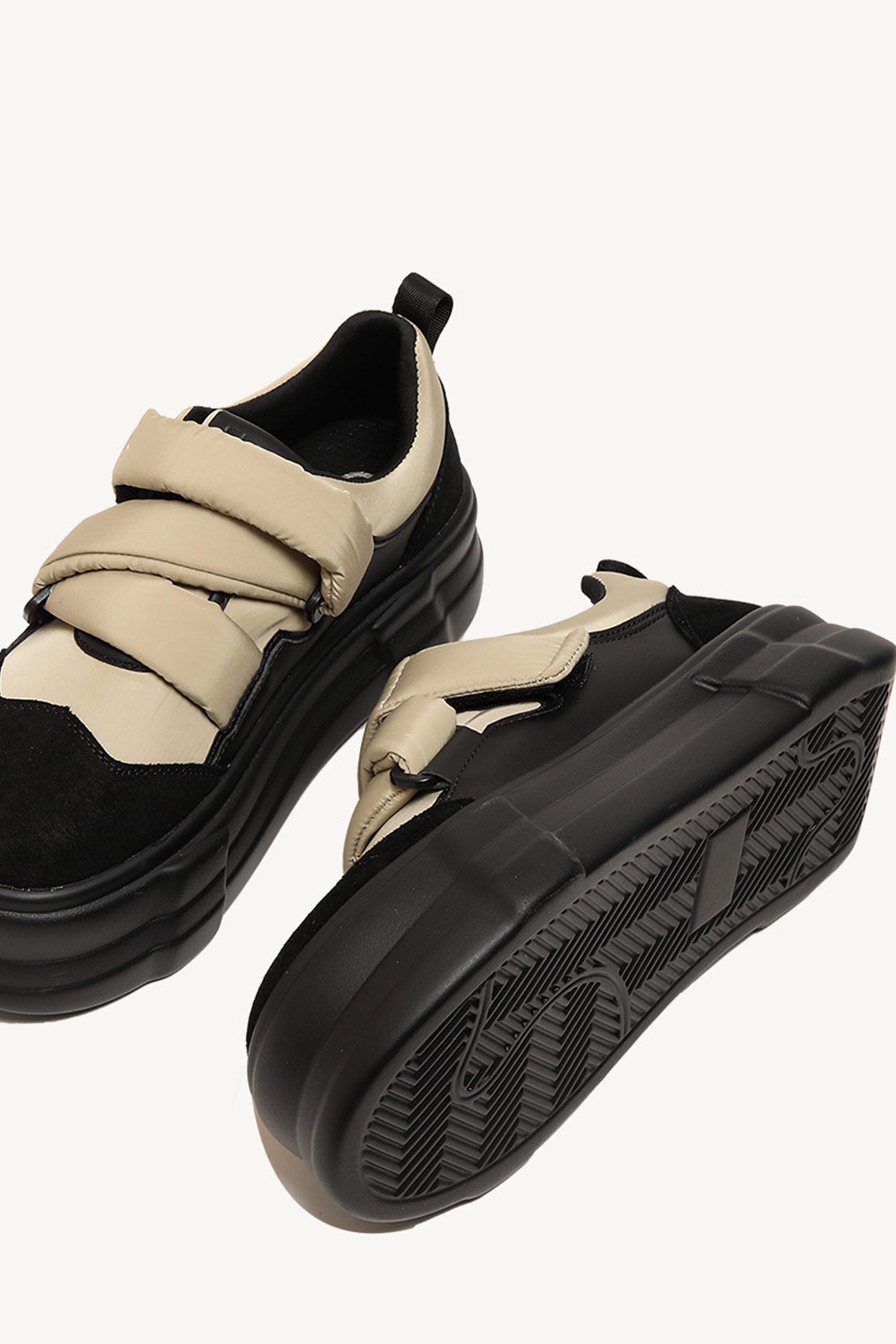 New Fashion Spring Outfit Velcro Platform Sneakers