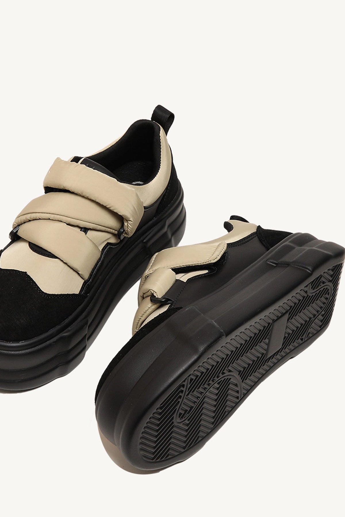 New Fashion Spring Outfit Velcro Platform Sneakers
