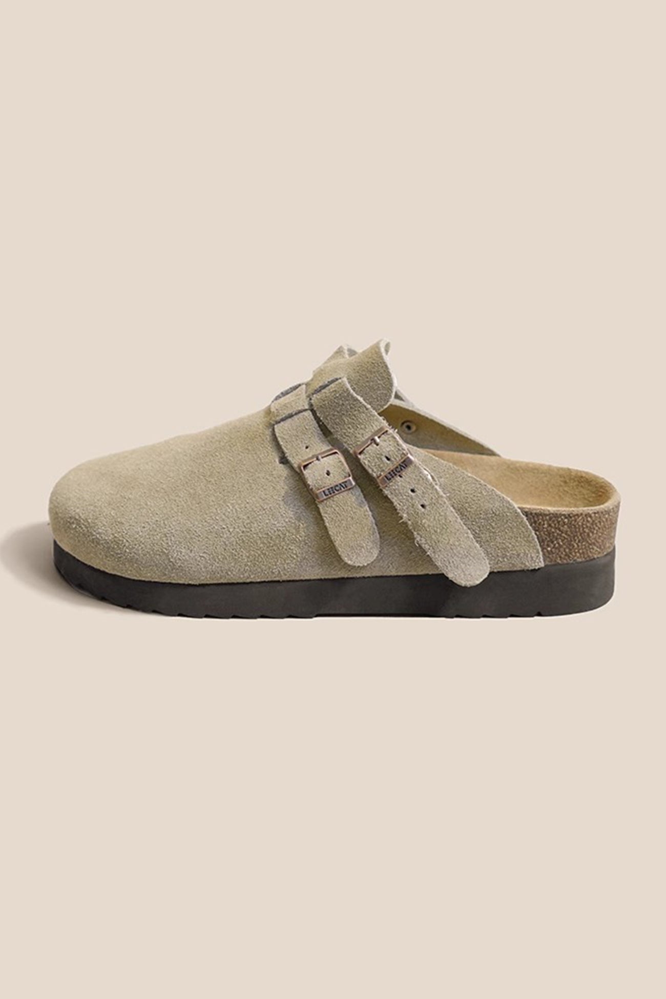 New Fashion Spring Outfit Vintage Leather Slip-on Flats