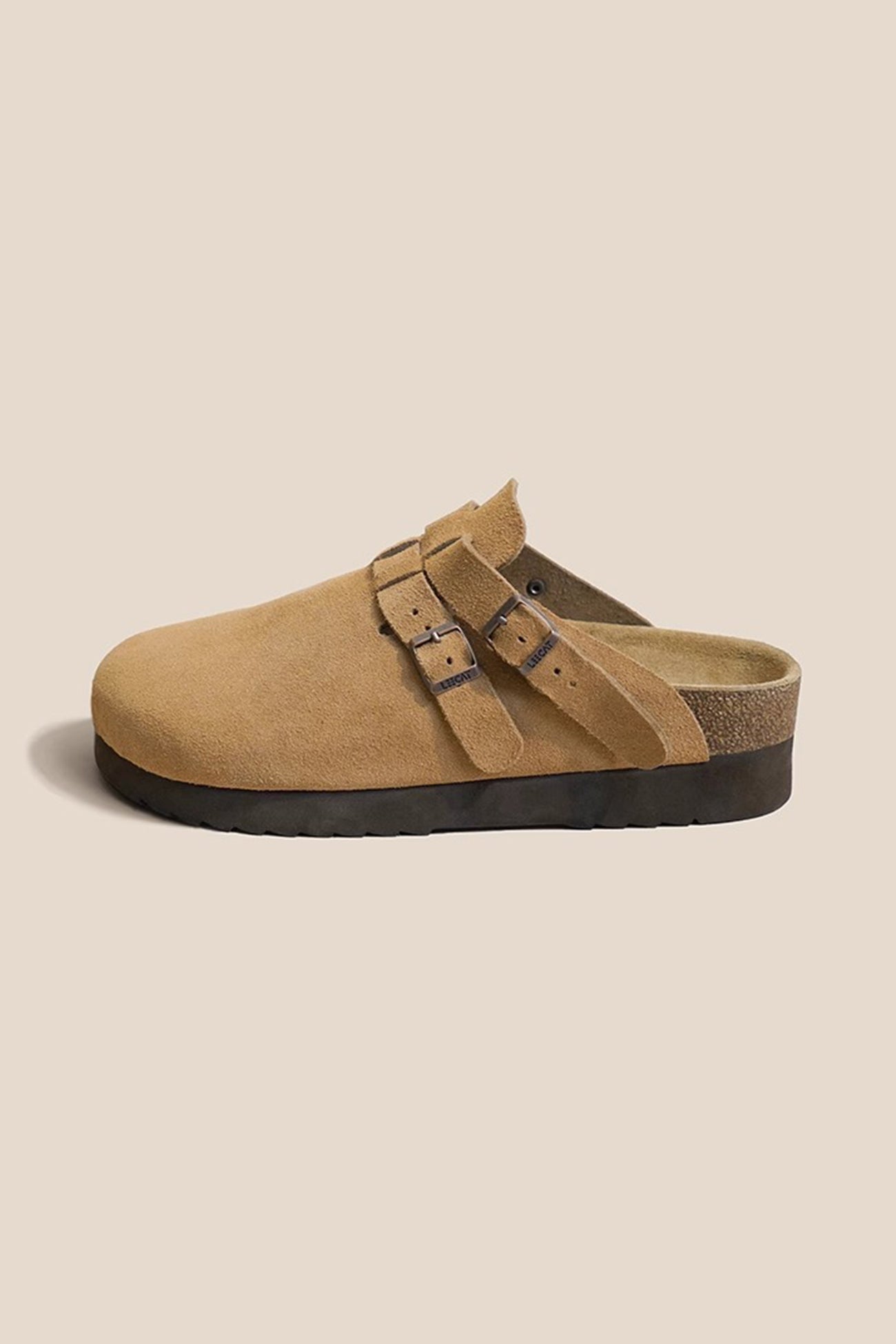 New Fashion Spring Outfit Vintage Leather Slip-on Flats