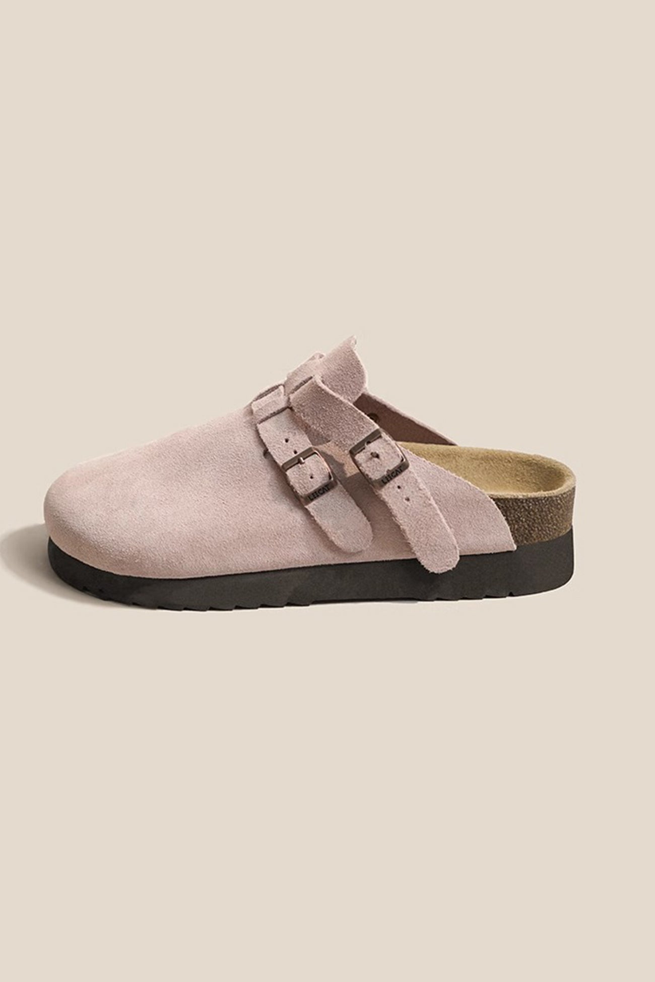 New Fashion Spring Outfit Vintage Leather Slip-on Flats