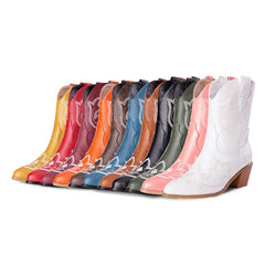 Wes Retro Cowboy Western Boots
