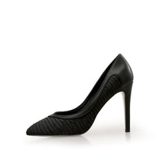 Petite Feet Silk Satin Navy Champagne Dress Heels Pumps AS257