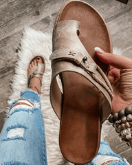 Elsaâ„?- Retro Vintage Sandals