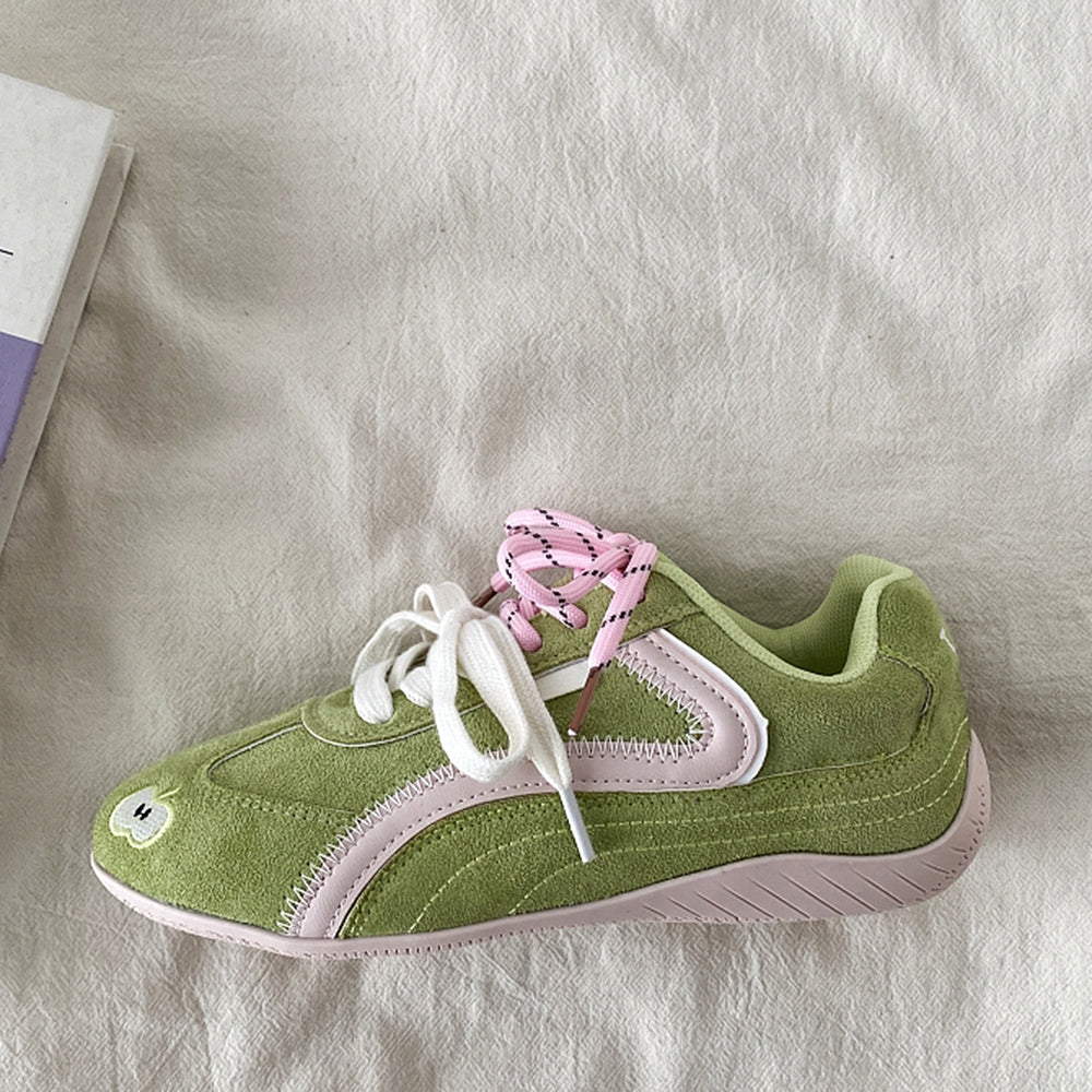 Apple on Toe Aesthetic Sneakers