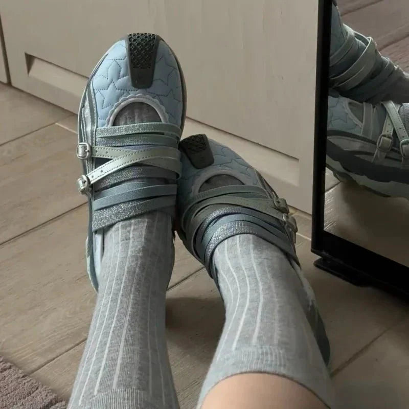 Christmas Thanksg Gifts Cyber Noir Reflective Sneakers
