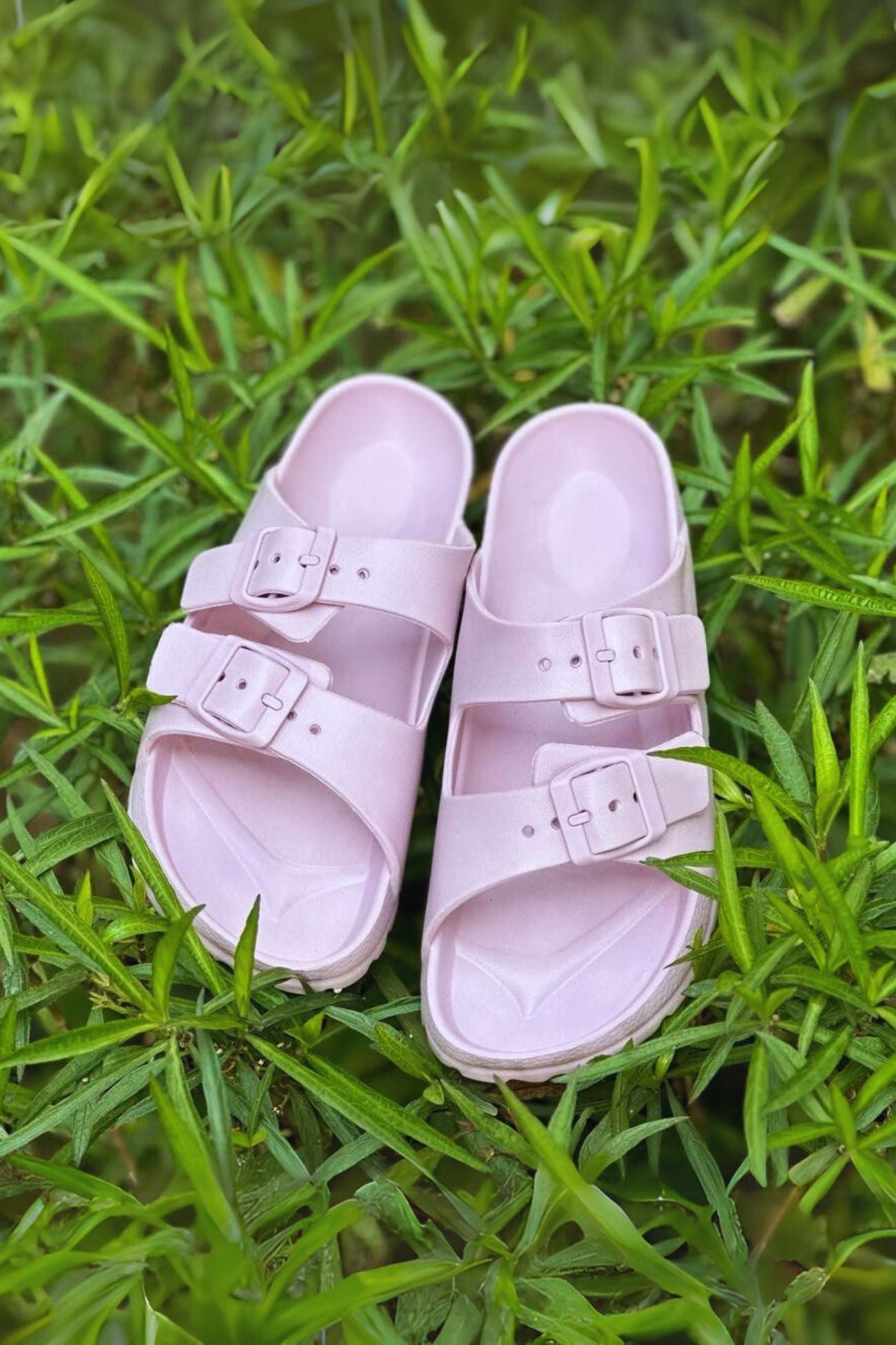 New Fashion Spring Outfit Solid Buckle EVA Sandals