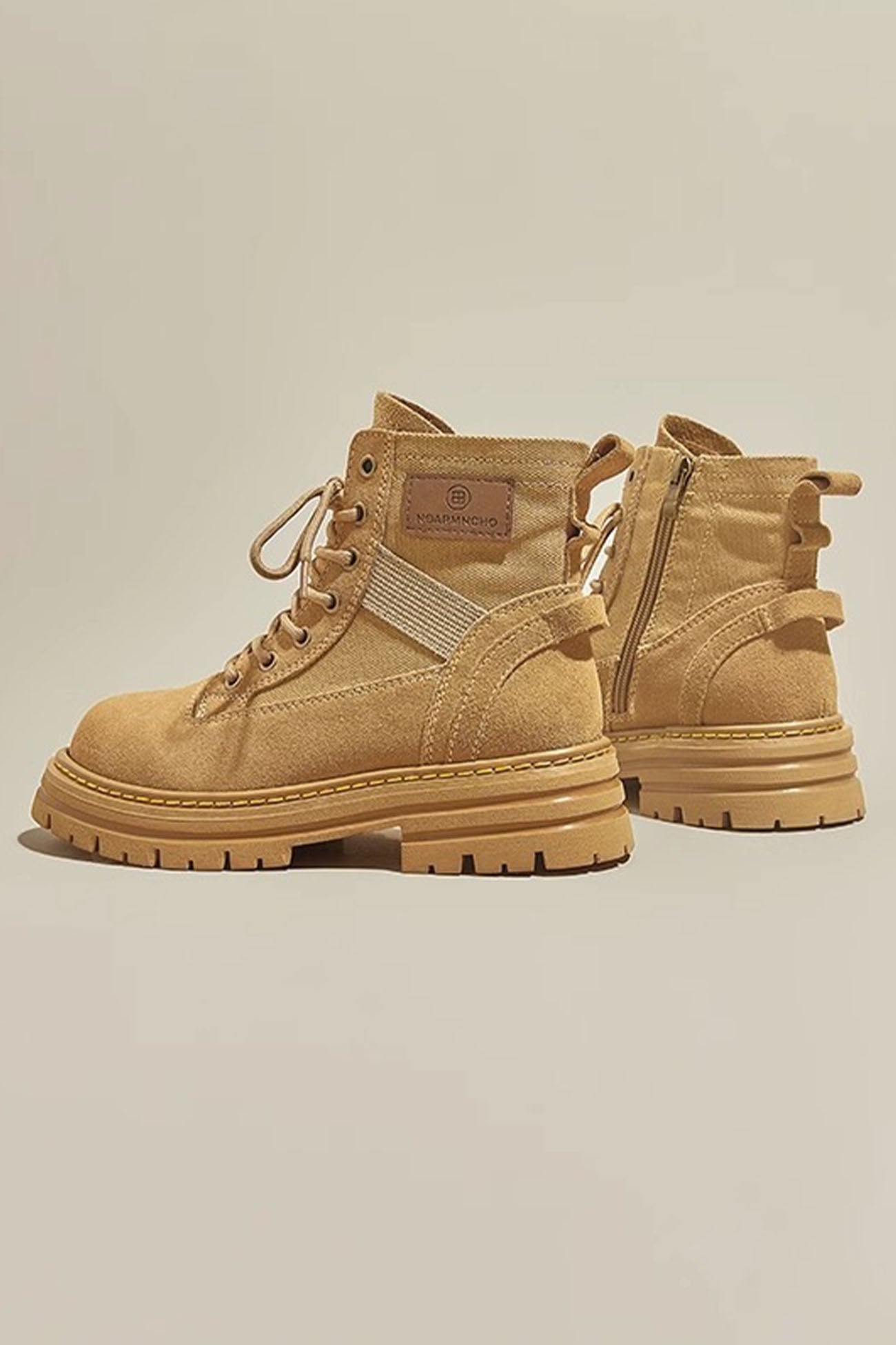 New Fashion Spring Outfit Nubuck Leather Ankle Boots