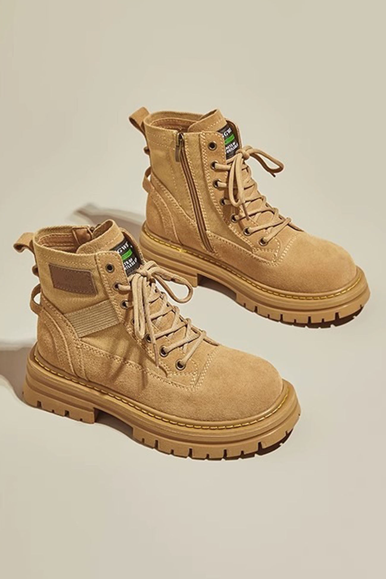 New Fashion Spring Outfit Nubuck Leather Ankle Boots