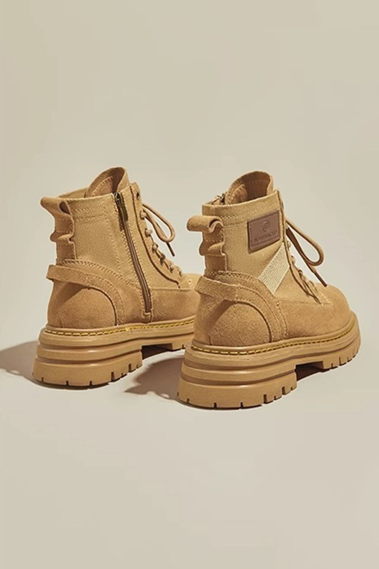 New Fashion Spring Outfit Nubuck Leather Ankle Boots