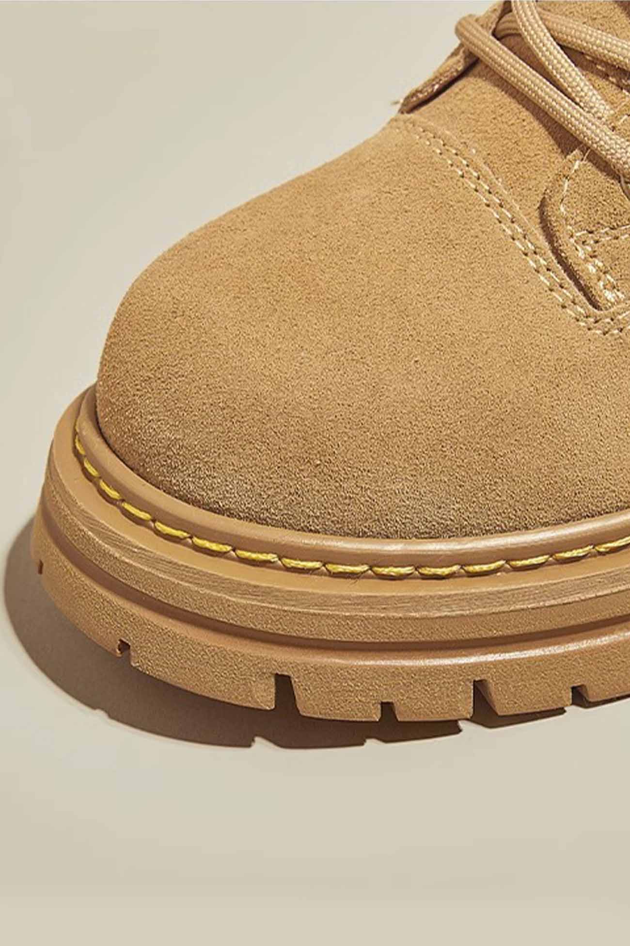 New Fashion Spring Outfit Nubuck Leather Ankle Boots