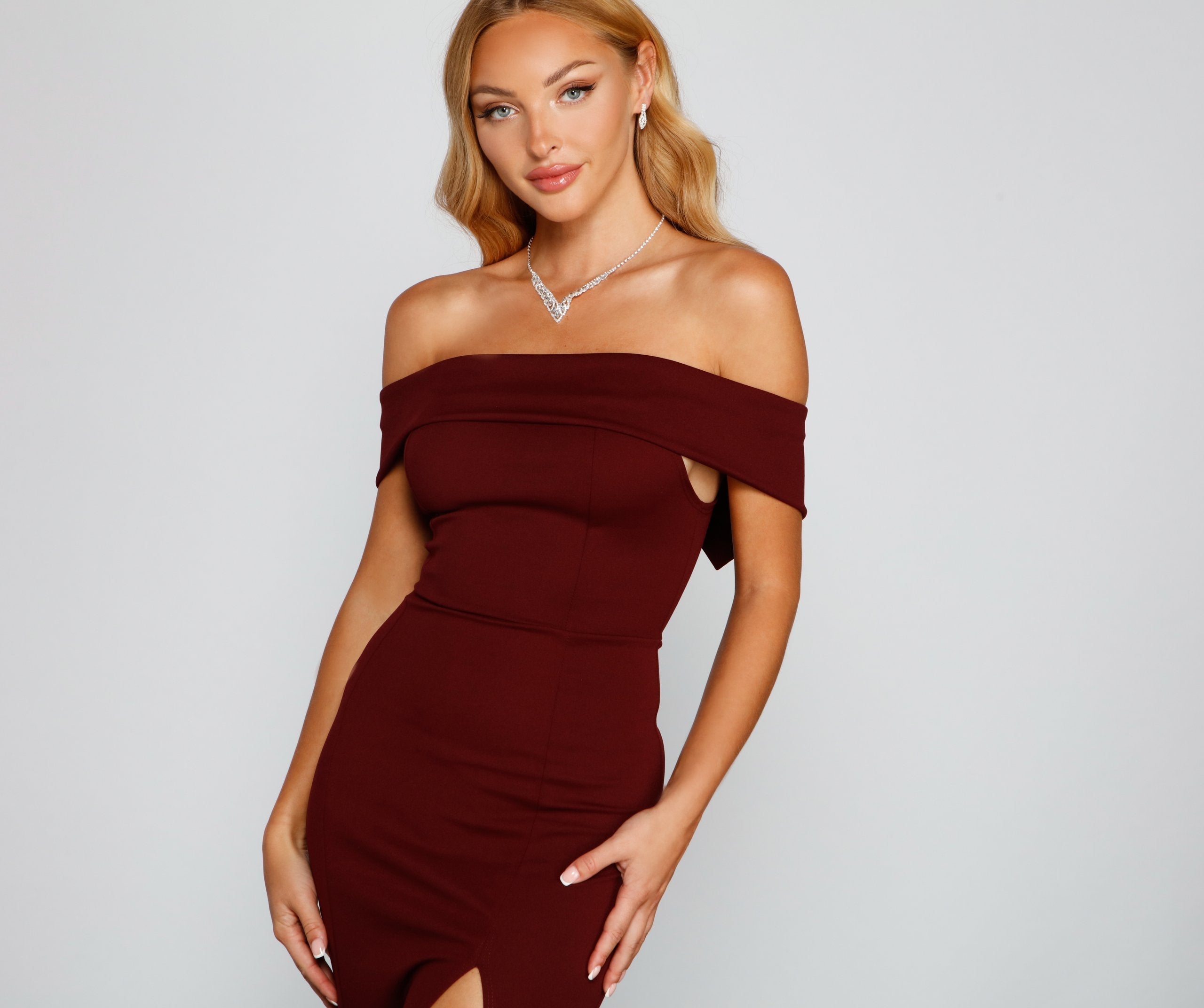 Layci Formal High Slit Dress