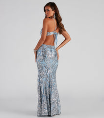 Alice Sequin Mermaid Formal Dress