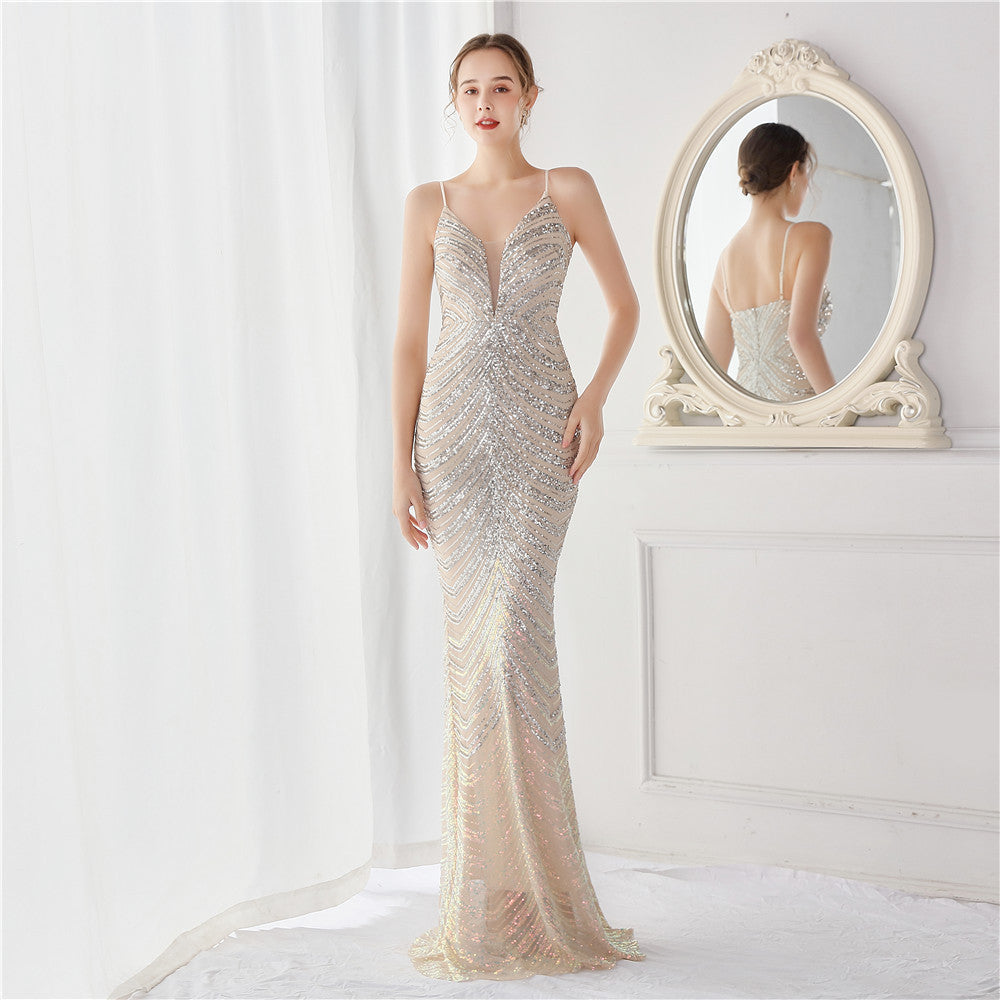 Amili Special Sequin Formal Mermaid Dress