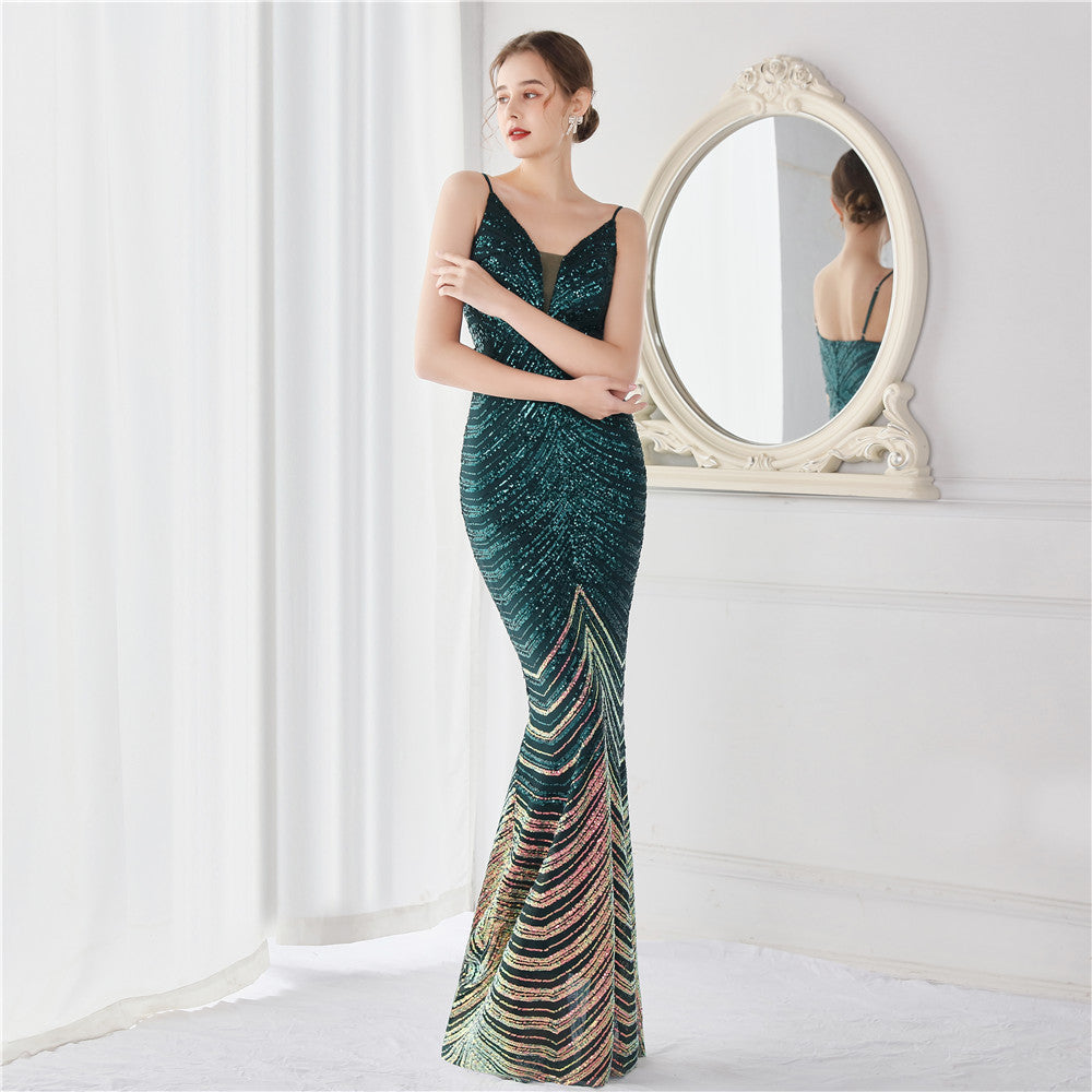 Amili Special Sequin Formal Mermaid Dress