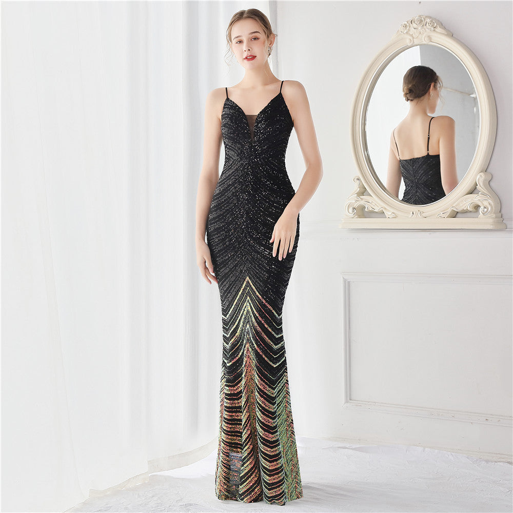 Amili Special Sequin Formal Mermaid Dress