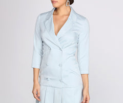 Back To Business Trench Dress