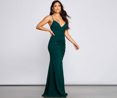 Bianca Ruched Mermaid Formal Dress