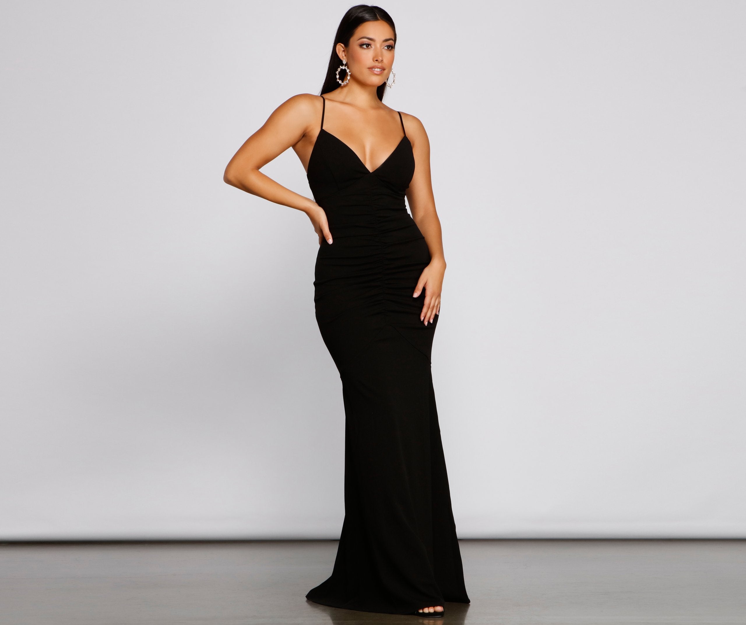 Bianca Ruched Mermaid Formal Dress