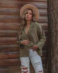 Bobby Cotton Lightweight Top - Olive