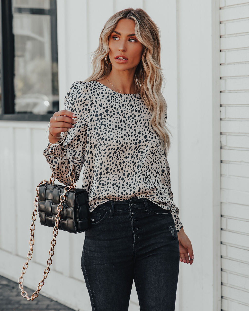 Bristol Animal Print Blouse